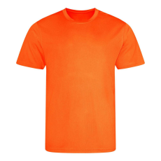 Just Cool JC001 környakas sport férfi póló Just Cool, Electric Orange-2XL