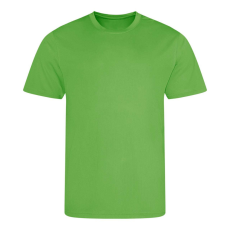 Just Cool JC001 környakas sport férfi póló Just Cool, Lime Green-XL