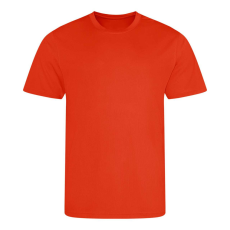 Just Cool JC001 környakas sport férfi póló Just Cool, Orange Flame-M