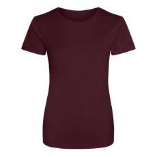 Just Cool JC005 környakas Női sport póló Just Cool, Burgundy-L