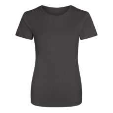 Just Cool JC005 környakas Női sport póló Just Cool, Charcoal-XL