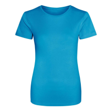 Just Cool JC005 környakas Női sport póló Just Cool, Sapphire Blue-3XL