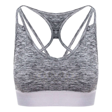 Just Cool JC019 GIRLIE CROSS BACK CROP TOP XL