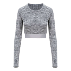 Just Cool JC039 WOMEN'S LONG SLEEVE CROP T S