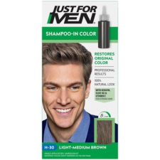 Just For Men Shampoo-In hajszínező, világos közép barna H-30 hajfesték, színező
