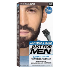 Just For Men szakáll és bajusz színező, fekete M-55 hajfesték, színező