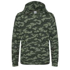Just Hoods AWJH014J KIDS CAMO HOODIE XS gyerek pulóver, kardigán