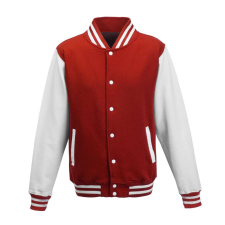 Just Hoods AWJH043 VARSITY JACKET L munkaruha