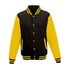 Just Hoods AWJH043 VARSITY JACKET XS