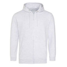 Just Hoods cipzáros kapucnis férfi pulóver AWJH050, Ash-M
