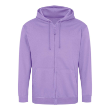 Just Hoods cipzáros kapucnis férfi pulóver AWJH050, Digital Lavender-2XL férfi pulóver, kardigán