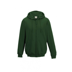 Just Hoods Férfi pulóver Just Hoods AWJH050 Zoodie -S, Bottle Green