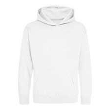 Just Hoods Gyerek kapucnis pulóver AWJH001J, Arctic White-1/2 gyerek pulóver, kardigán