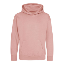 Just Hoods Gyerek kapucnis pulóver AWJH001J, Dusty Pink-5/6 gyerek pulóver, kardigán
