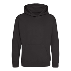 Just Hoods Gyerek kapucnis pulóver AWJH001J, Storm Grey-5/6