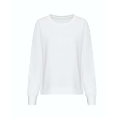 Just Hoods Hagyományos szabású Női kereknyakú pulóver AWJH030F, Arctic White-XS