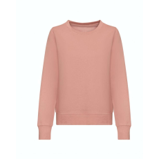 Just Hoods Hagyományos szabású Női kereknyakú pulóver AWJH030F, Dusty Pink-2XL