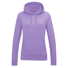 Just Hoods Női kapucnis pulóver bolyhozott belsővel AWJH001F, Digital Lavender-L