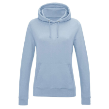 Just Hoods Női kapucnis pulóver bolyhozott belsővel AWJH001F, Sky Blue-2XL női pulóver, kardigán