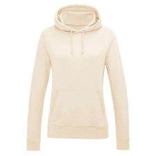 Just Hoods Női kapucnis pulóver bolyhozott belsővel AWJH001F, Vanilla Milkshake-M női pulóver, kardigán