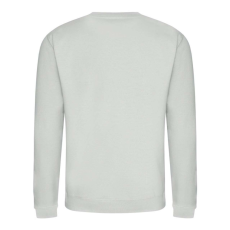 Just Hoods Uniszex hagyományos szabású kereknyakú pulóver AWJH030, Moondust Grey-L