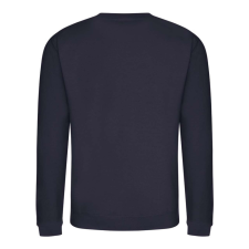 Just Hoods Uniszex hagyományos szabású kereknyakú pulóver AWJH030, New French Navy-4XL férfi pulóver, kardigán