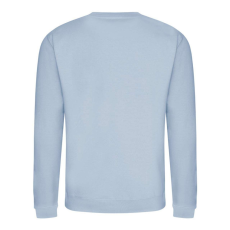 Just Hoods Uniszex hagyományos szabású kereknyakú pulóver AWJH030, Sky Blue-2XL