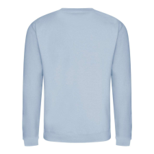 Just Hoods Uniszex hagyományos szabású kereknyakú pulóver AWJH030, Sky Blue-XL férfi pulóver, kardigán