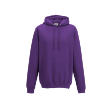 Just Hoods Uniszex kapucnis pulóver Just Hoods AWJH001 College Hoodie -L, Magenta Magic női pulóver, kardigán