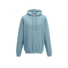 Just Hoods Uniszex kapucnis pulóver Just Hoods AWJH001 College Hoodie -L, Sky Blue női pulóver, kardigán