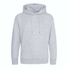 Just Hoods Uniszex kapucnis pulóver Just Hoods AWJH201 Organic Hoodie -XL, Heather Grey