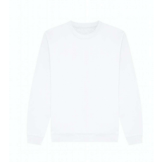 Just Hoods Uniszex kapucnis pulóver Just Hoods AWJH230 Organic Sweat -XL, Arctic White