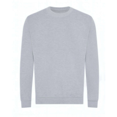 Just Hoods Uniszex kapucnis pulóver Just Hoods AWJH230 Organic Sweat -XS, Heather Grey
