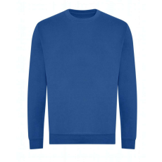Just Hoods Uniszex kereknyakú organikus pulóver AWJH230, Royal Blue-XS
