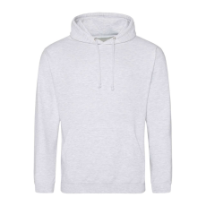 Just Hoods Uniszex laza szabású kapucnis pulóver AWJH001, Ash-M