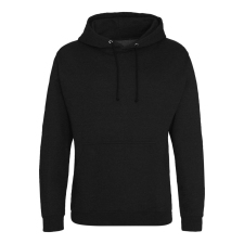 Just Hoods Uniszex laza szabású kapucnis pulóver AWJH001, Black Smoke-2XL férfi pulóver, kardigán