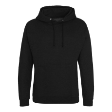 Just Hoods Uniszex laza szabású kapucnis pulóver AWJH001, Black Smoke-3XL