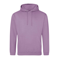 Just Hoods Uniszex laza szabású kapucnis pulóver AWJH001, Lavender-3XL