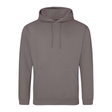 Just Hoods Uniszex laza szabású kapucnis pulóver AWJH001, Mocha Brown-2XL férfi pulóver, kardigán