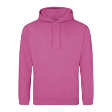 Just Hoods Uniszex laza szabású kapucnis pulóver AWJH001, Pinky Purple-3XL férfi pulóver, kardigán