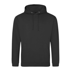 Just Hoods Uniszex laza szabású kapucnis pulóver AWJH001, Storm Grey-2XL