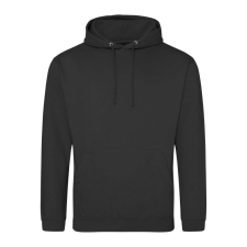 Just Hoods Uniszex laza szabású kapucnis pulóver AWJH001, Storm Grey-S férfi pulóver, kardigán