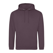 Just Hoods Uniszex laza szabású kapucnis pulóver AWJH001, Wild Mulberry-S férfi pulóver, kardigán