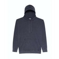 Just Hoods Uniszex mosott hatású kapucnis pulóver AWJH090, Washed New French Navy-XS férfi pulóver, kardigán