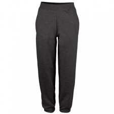 Just Hoods Uniszex nadrág Just Hoods AWJH072 College Cuffed Jogpants -L, Charcoal női nadrág