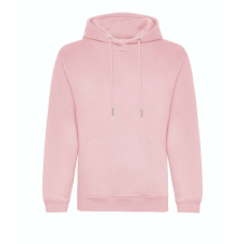 Just Hoods Uniszex organikus kapucnis pulóver AWJH201, Baby Pink-L férfi pulóver, kardigán