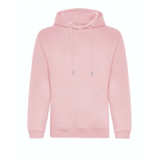Just Hoods Uniszex organikus kapucnis pulóver AWJH201, Baby Pink-XS