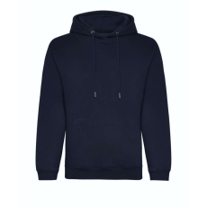 Just Hoods Uniszex organikus kapucnis pulóver AWJH201, New French Navy-XS