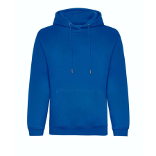 Just Hoods Uniszex organikus kapucnis pulóver AWJH201, Royal Blue-3XL férfi pulóver, kardigán