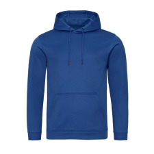 Just Hoods Uniszex poliészter sport kapucnis pulóver AWJH006, Royal Blue-2XL férfi pulóver, kardigán